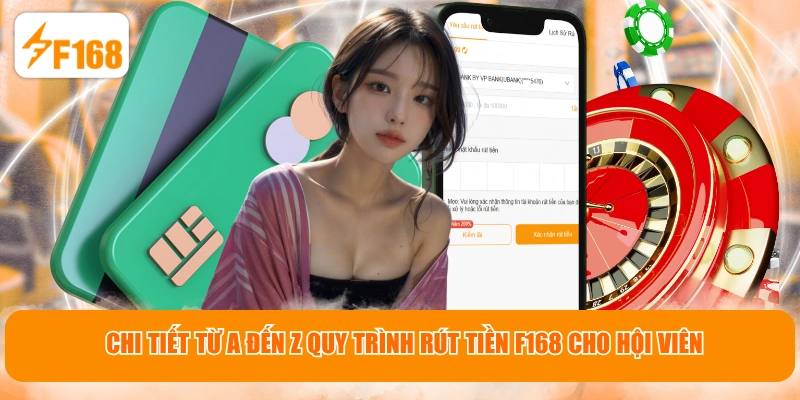 Chi tiết từ A đến Z quy trình rút tiền F168 cho hội viên